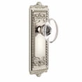 thumbnail image 4 of Grandeur 813704 Windsor Solid Brass Rose Passage Door Knob Set - Brass, 4 of 7
