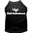 thumbnail image 5 of Pet Dog  Cat Shirt Screen Printed, "High Maintenance", 5 of 8