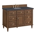 thumbnail image 7 of James Martin Vanities 424-V48-BW-3CSP Lorelai 48" Single Basin Wood Vanity Set - White, 7 of 7