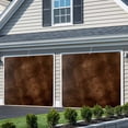 thumbnail image 3 of Retro Wooden Board Garage Door Cover Banner 6 x 13 FT, Western Country Farmhouse Brown Wood Garage Door Curtains Backdrop with Grommets for Indoor Outdoor Wall Party Porch Yard Decorations Background, 3 of 9