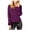 Purple - purpleparadise, variant on $59 Womens New 1023 Black Balloon-Sleeve Top M B+B
