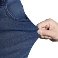 thumbnail image 4 of Pantalones Ajustados De Mezclilla Para Hombre Jeans Rasgados, 4 of 8