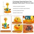 thumbnail image 2 of Singing Dancing Plush Toy With Light, Recording Duck Singing Duck Toy Interactive Plush Toy Duck For Children Interactive Gifts, 2 of 5