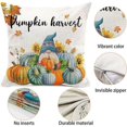 thumbnail image 3 of Juego de 4 fundas de almohada de otoño de 18 x 18, fundas de almohada para sofá, decoración del hogar, funda de almohada decorativa de estilo rústico como se muestra, como se muestra, 3 of 5