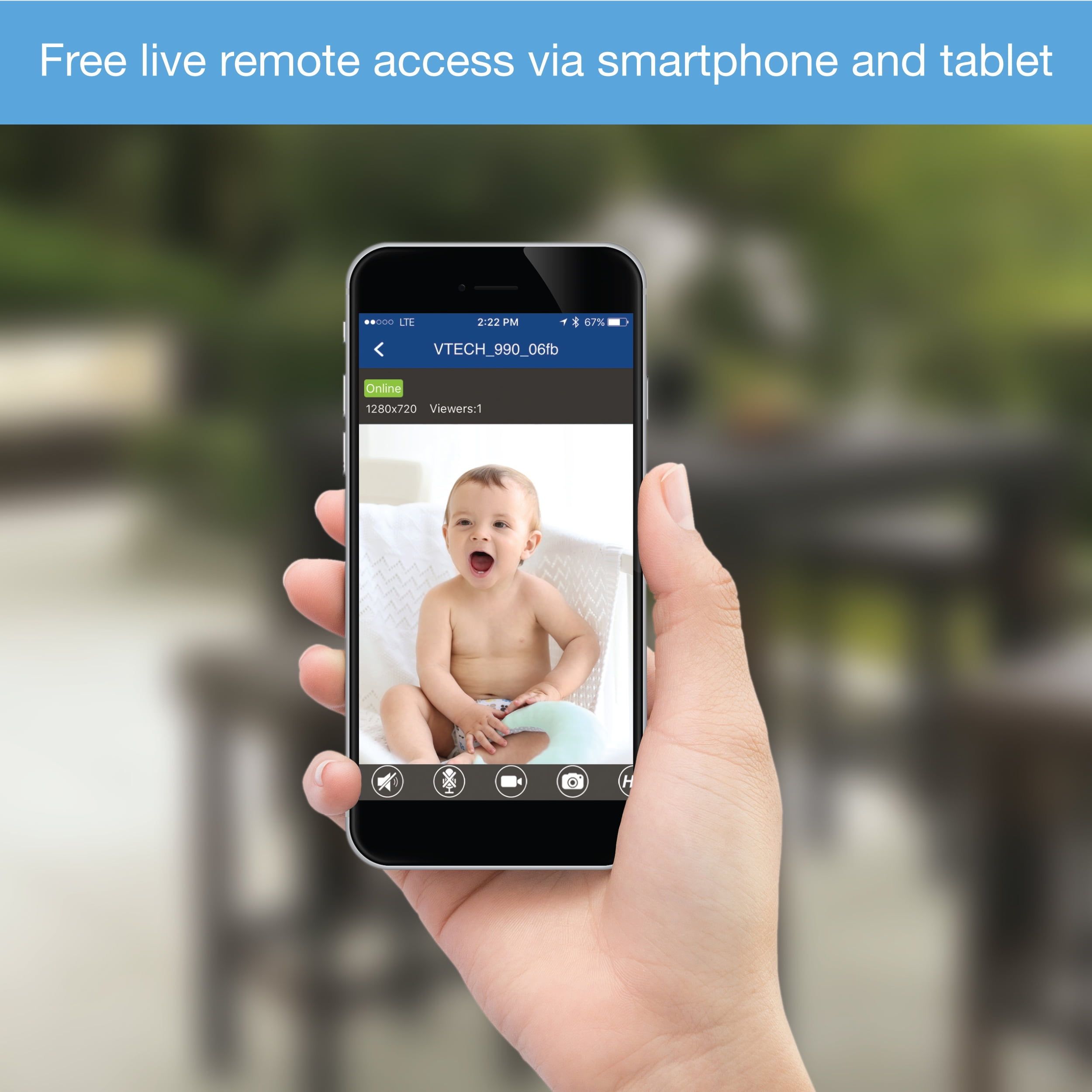 Vm991 baby monitor sales