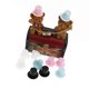 thumbnail image 4 of KAKOWELY 100 adornos de sombrero de payaso, mini sombreros, suministros de bricolaje, mini gorras, accesorios artesanales hechos a mano para fiestas infantiles (tamaño pequeño rosa), 4 of 5