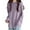 Light Purple, variant on larppty Womens Crewneck Long Sleeve Shirts - Loose Fitted Basic Casual Tees Outfits（Light Purple，L）