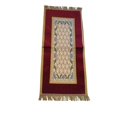 thumbnail image 1 of 12 x 60 Belgium Fouquete Table Runner, Burgundy, 1 of 1