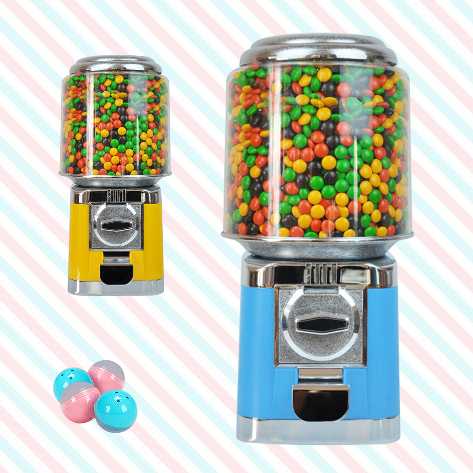 Candy Vending Machine Dispenser candy Machine Snacks Accept 25 Cents For  Game Halls, Retail Stores