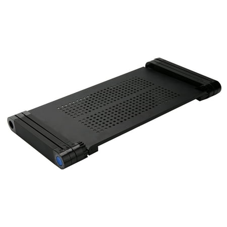 Mind Reader - Lap Desk with Adjustable Legs, - Black