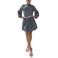 thumbnail image 2 of TRKIYQC Vestido de Primavera para Mujer, Vestido de Manga Larga con Patrones Florales/Leopardo y Cuello en V, Trajes Sueltos hasta la Rodilla para Mujer TRKIYQC moda, 2 of 9