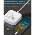 thumbnail image 5 of Type C Male to usb Female and USB C Female to OTG 3.0 Male Cable Adapter(6 Pack)for Apple Thunderbolt Converter for iPhone 16 15 Pro Max for iPad Charger Dongle Flash Drive Compatible for Samsung S25, 5 of 7