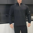 thumbnail image 6 of Kakii Quarter Zip Pullover Men Moisture Wicking Performance Heather Midlayer Golf 1/4 Zip Pullover Mens Sweatshirt, 6 of 6