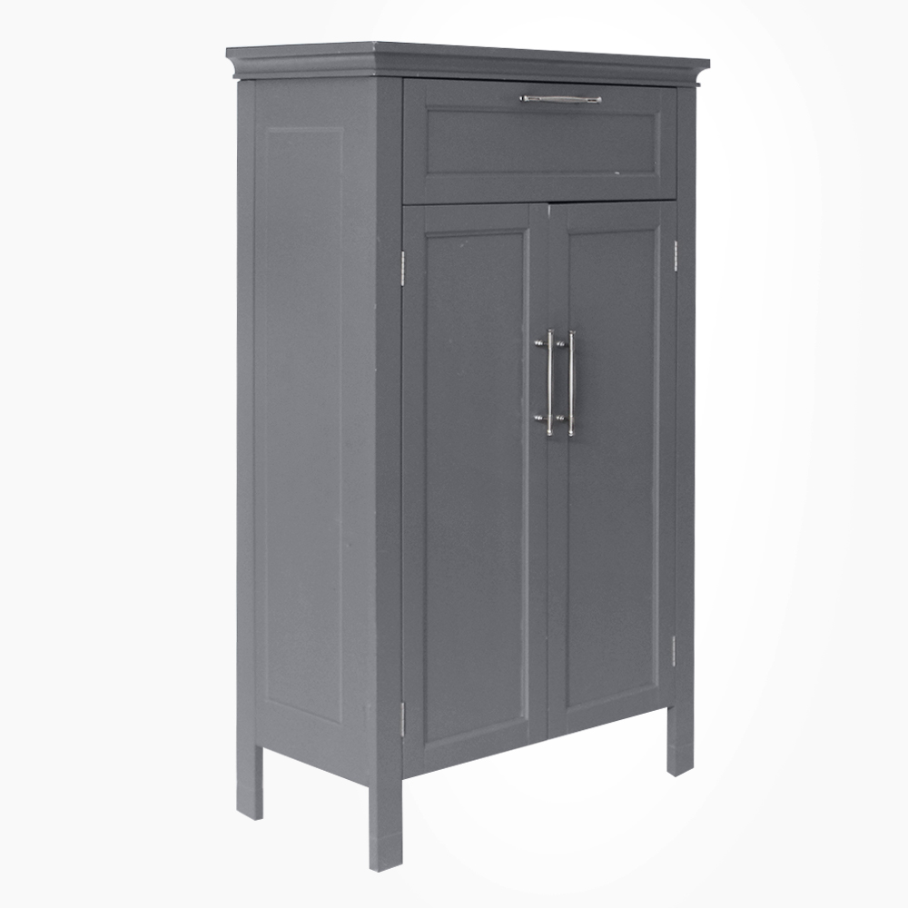 Winado Freestanding Bathroom for Home,Double Door with Drawer
