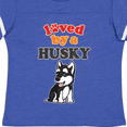 thumbnail image 4 of Inktastic Siberian Husky Dog Puppy Boys or Girls Toddler T-Shirt, 4 of 5