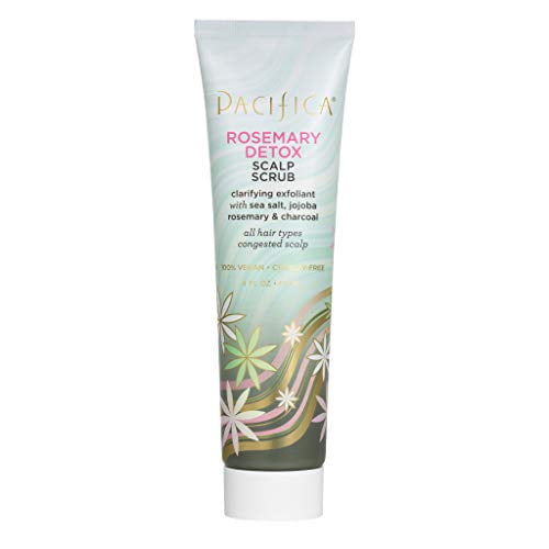 Pacifica Beauty Rosemary Detox Scalp Scrub, For All Hair Types, Vegan & Cruelty Free, 4 Fl Oz