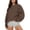 czb# Brown294, variant on CUZIBR Womens Sweatshirt Solid Color Crew Neck Long Sleeve Casual Crewneck Loose Fit Pullover Fall Tops Basic Layering Winter Clothes,Green