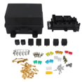 thumbnail image 3 of Relay Block, IP67 Waterproof 12V Professional Sturdy 7 Slots Wear Resistant Fuse Relay Box  For Car For Boat, 3 of 8