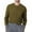 Army Green, variant on Annhoo Mens Sweater Solid Color Button Down Crew Neck Pullover Long Sleeve Sweatshirts Trendy Warm Fall Winter Tops
