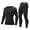 Black#3, variant on Fengactive Mens Fleece Lined Long Johns Thermal Underwear Set Warm Base Layer Cold Weather Top Bottom