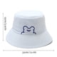 thumbnail image 4 of Sombrero anti-sol Minnieouse para hombres y Mujeres Reversible Azul claro, 4 of 6