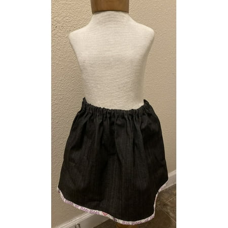 

Black Jean Skirt Size 4T