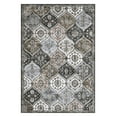 thumbnail image 2 of Luku 5ft*7ft Runner Rug Washable Moroccan Trellis Hallway Runner, Non-Slip Stain Resistant Area Rug Vintage Distressed Floral Kitchen Mat Floor Cover Carpet for Doorway Bedside, 2 of 7