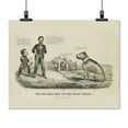 thumbnail image 2 of Print: The Old Bull Dog On The Right Track, 1864, 2 of 4