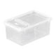 thumbnail image 3 of Caja de alimentación para reptiles, caja de cría, transporte, terrario transparente portátil, jaula de hábitat Estilo A, 3 of 9