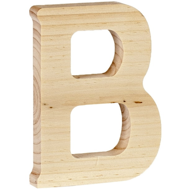 Wood Letter 5"B
