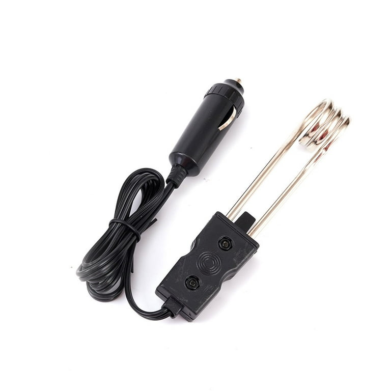 12V Portable Safe Car Immersion Heater Electric Water Coffee Heater Boiler