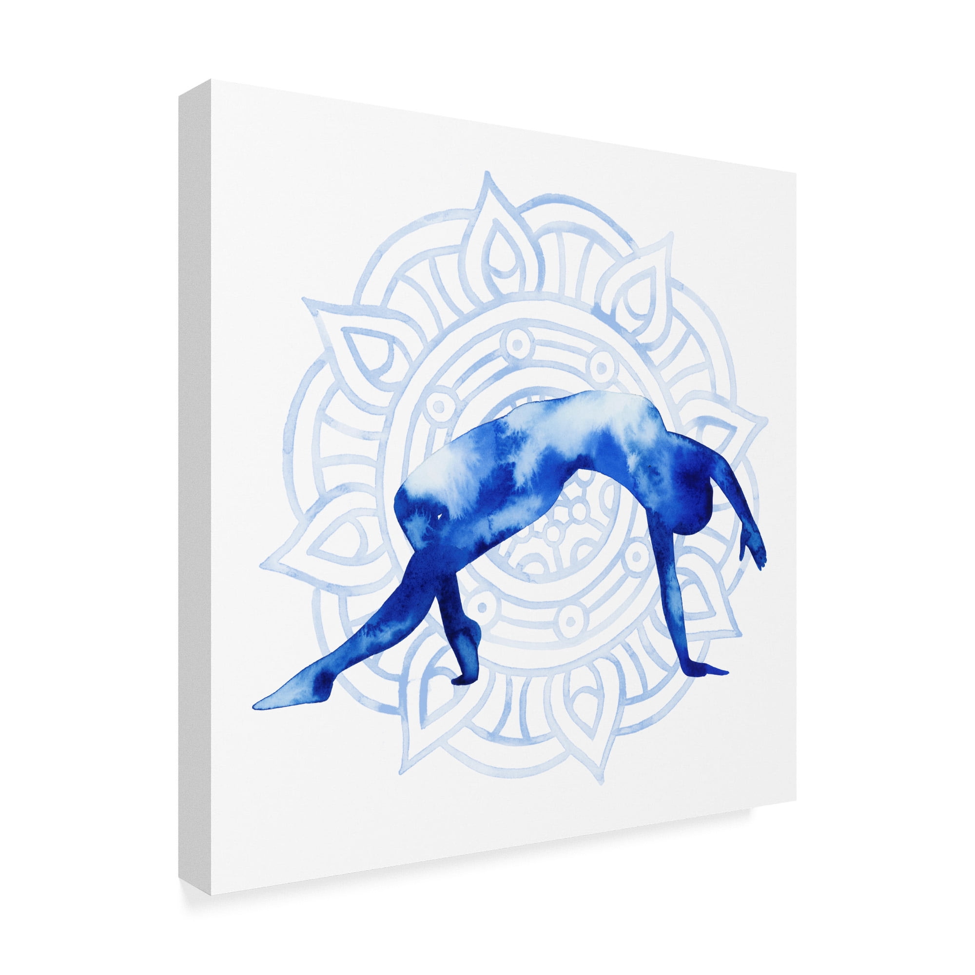 Trademark Fine Art People Canvas Art ' Yoga Flow V ' by Grace Popp