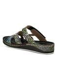thumbnail image 7 of Spring Step L’Artiste Women’s Caiman Hand Painted Leather Slide Sandal, 7 of 7