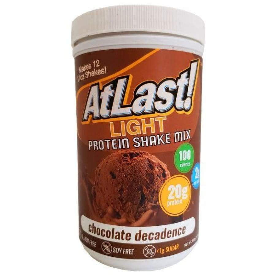 HealthSmart AtLast! Light Shake Mix Can - Chocolate Decadence
