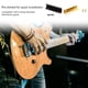 thumbnail image 3 of Yuarrent Tuerca de guitarra en forma de L 6 cuerdas almohadas Metal ranurado resistente duradero instrumento Musical bajo eléctrico Kit suministros Accesorios para instrumentos musicales Negro Yuarrent  OD032189-01, 3 of 6
