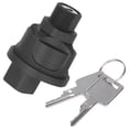 thumbnail image 1 of 6693245, Wearproof Metal Alloy Heat Resistant ABS Ignition Switch With 2-Key  For Repair, 1 of 8