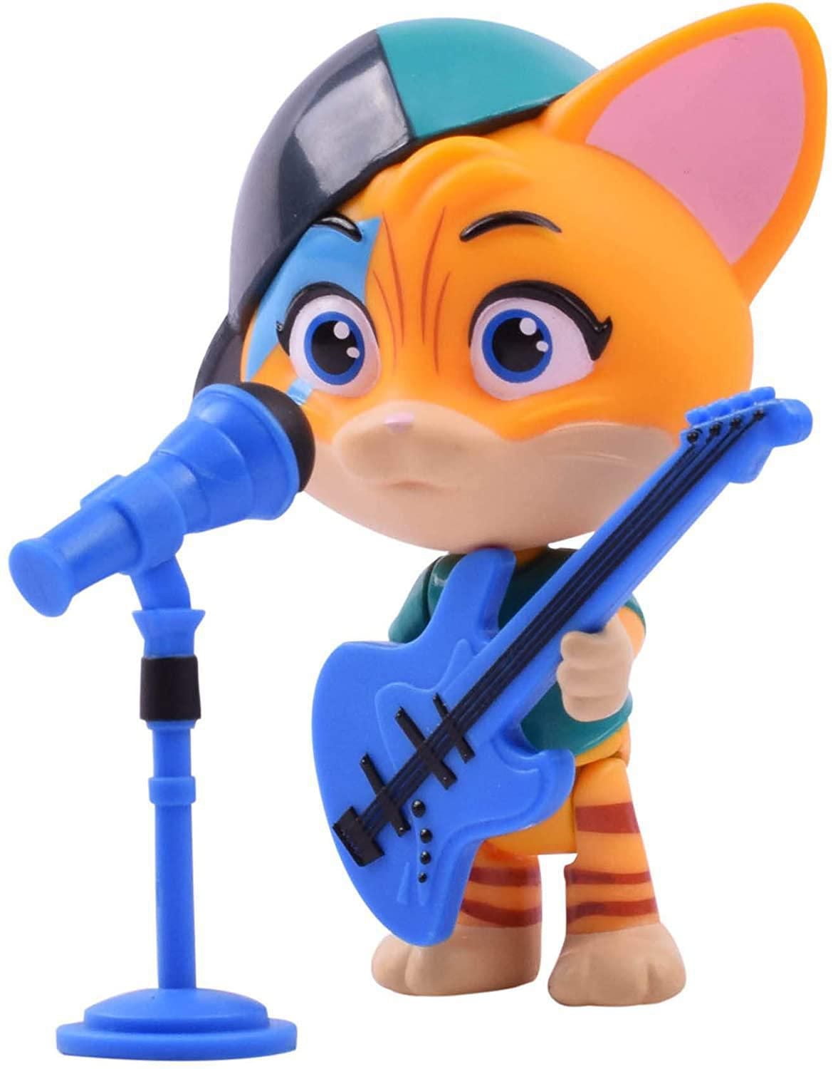 44 Cats - The Buffycats - 3" Lampo Figure with Guitar and Microphone Accessory