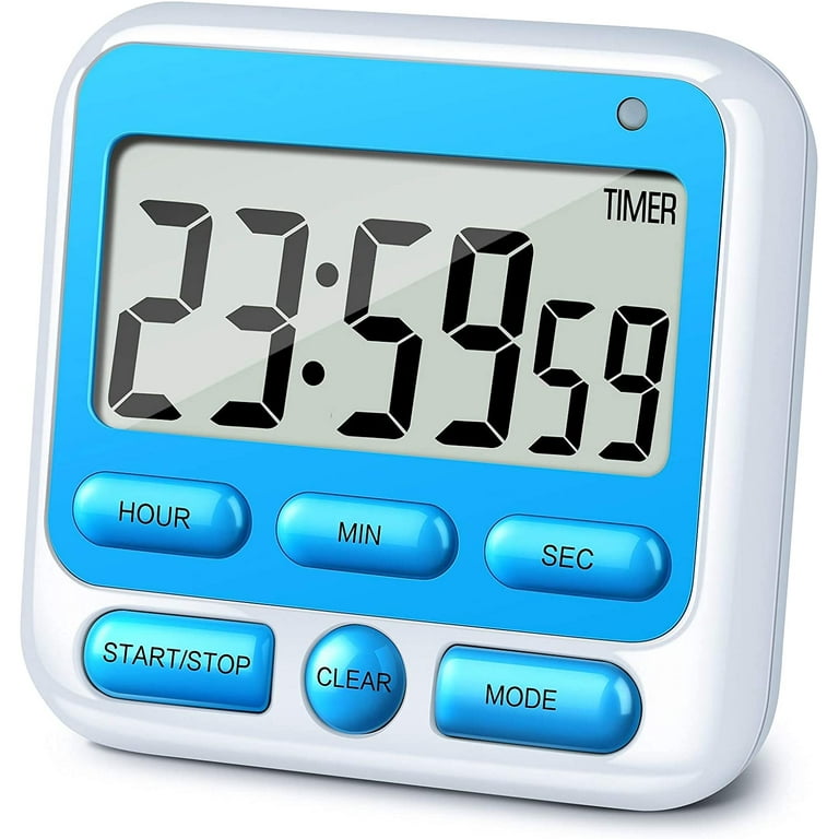  Digital Kitchen Timer,Alarm Clock,Stopwatch,Large