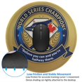 thumbnail image 2 of Toronto Baseball Round Non-Slip Rubber 2 PCS 8in Mouse Pad 3mm Thick Polyester Surface for Office Gaming PC, Bluebird Mouse Pad LS244, 2 of 7