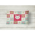 thumbnail image 2 of Carolines Treasures CK5084PW1216 Aphrodite Giant Cat Love Canvas Fabric Decorative Pillow, Red, 12H x16W, multicolor, 2 of 3