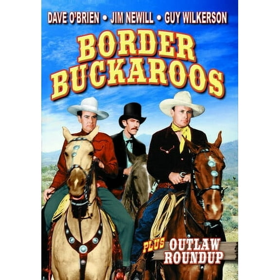 Border Buckaroos / Outlaw Roundup (DVD), Alpha Video, Western