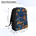 thumbnail image 4 of Easygdp Funny Steam Train Versatile and Stylish Backpack: Comfort, Storage, and Durability for College,Work, Travel, and Everyday Use, 4 of 8