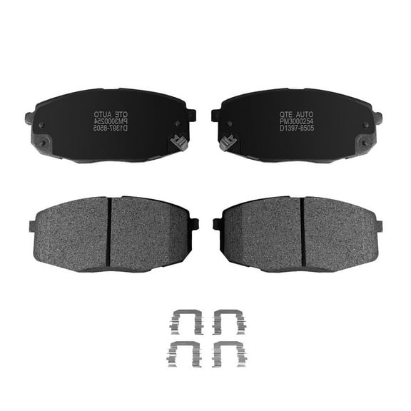 Front Ceramic Brake Pad Kit For 2010-2013 KIA Forte Koup