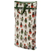 Planet Wise Hanging Wet/Dry Bag, Brawny Bears