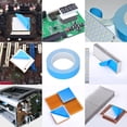 thumbnail image 4 of Double Sided Thermal Tape, Thermal Adhesive Tape Improve Heat Transfer Non Conductive Long Lasting  for Electronics, 4 of 7