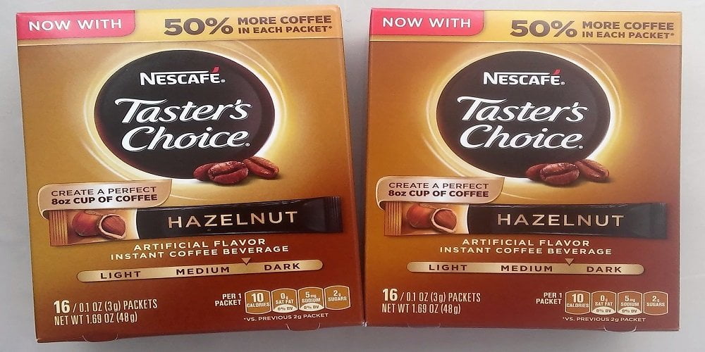 Nescafe Tasters Choice Instant Coffee Hazlenut