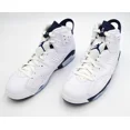 thumbnail image 3 of Ni - ke NEW AIR JORDAN 6 RETRO MENS SHOES SIZE 12 WHITE MIDNIGHT NAVY CT8529 141, 3 of 5