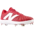 thumbnail image 6 of New Balance Mens FuelCell 4040v7 Low Metal Baseball Cleat - Discontinued Options Red/White 13, 6 of 6