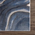 thumbnail image 5 of Abani Regal Collection Area Rug Mid Century Modern Bedroom Living Room Decor Floor Rug 6 x 9 Blue Grey, 5 of 8