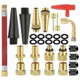 thumbnail image 1 of Bicycle Valve Adapter Inflatable Fitting Pipe Valve Adapter Bicycle Pump 31set, 1 of 10